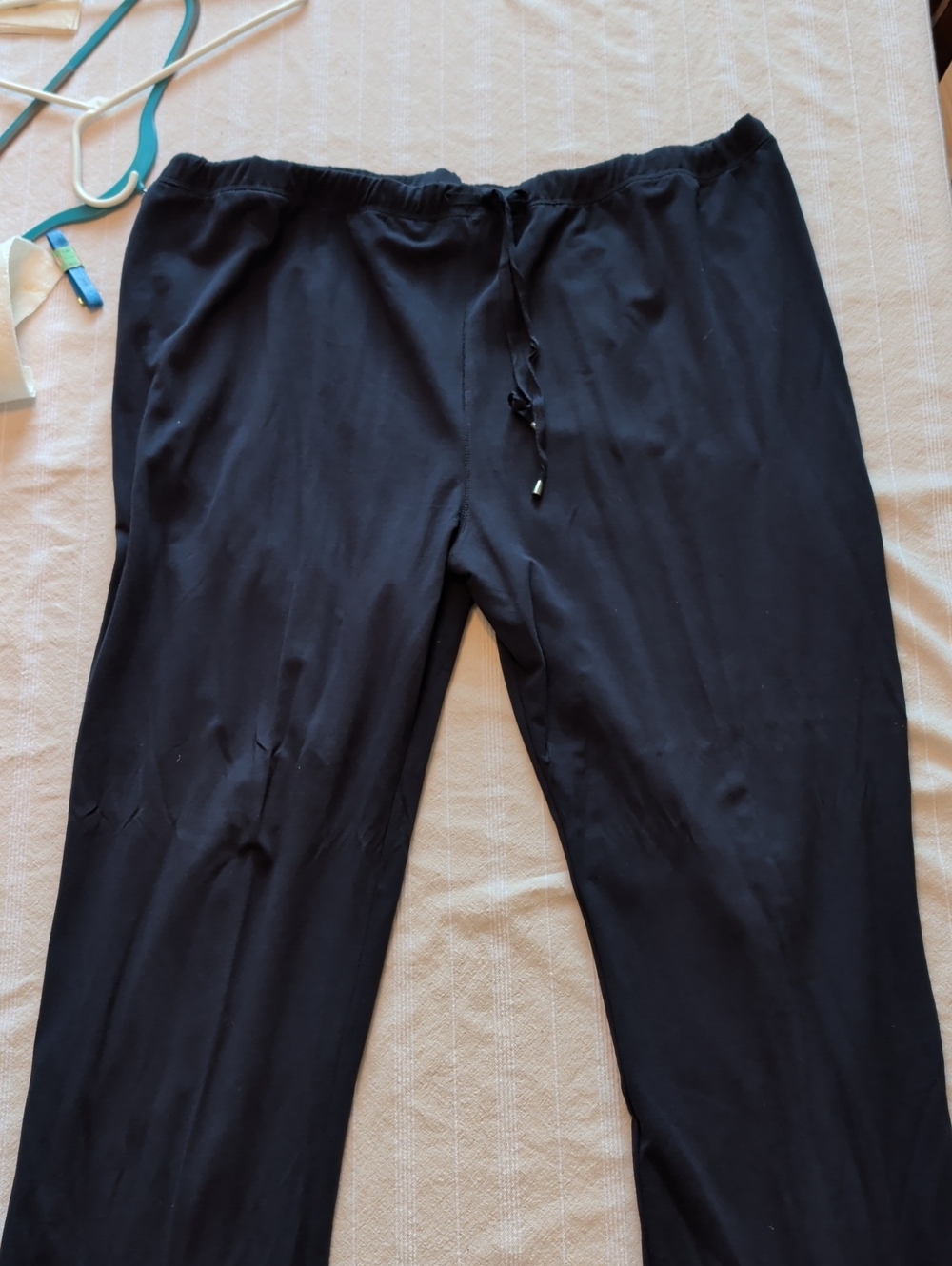 Liz & Me Navy Blue Drawstring Jogger Pants